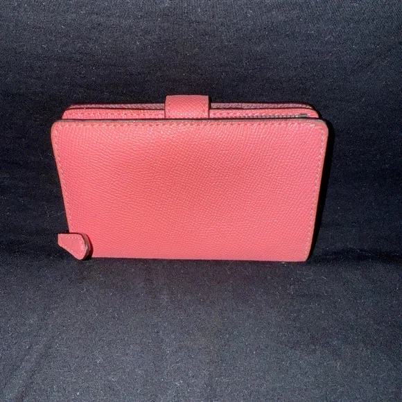 Coach Coral Leather Satchel and Matching Wallet - Picture 10 of 16